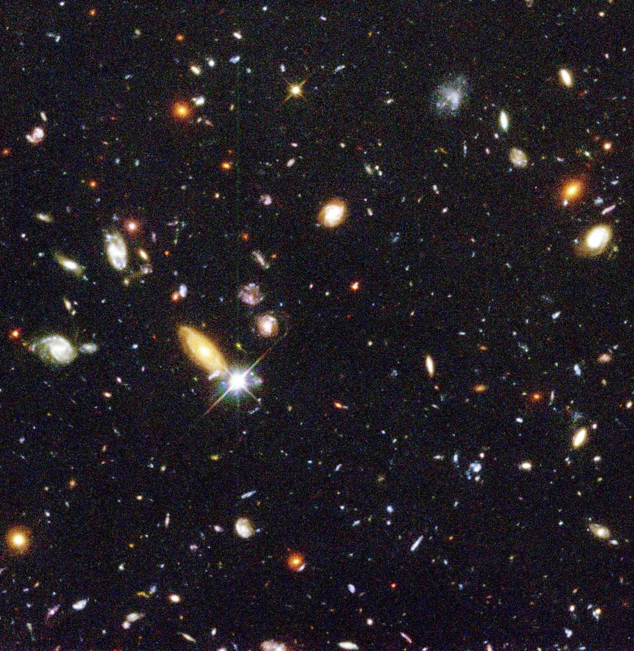 Champ profond de Hubble : des milliers de galaxies sur un minuscule morceau de ciel